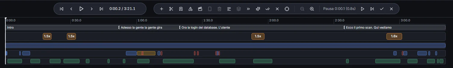Un intercalare selezionato: ascoltalo, accettalo o rifiutalo